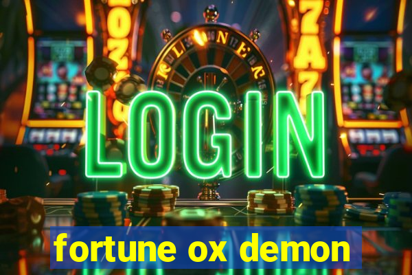 fortune ox demon